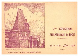 France - Blois Exposition Philatélique 1946 - 1921-1960: Modern Tijdperk