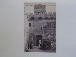 Carte Postale  - VILLENEUVE LES AVIGNON (30) - Porte D'Entrée - Vue Intérieure (3377) - Villeneuve-lès-Avignon