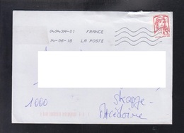 FRANCE, COVER,/ REPUBLIC OF MACEDONIA ** - 2018-2023 Marianne L'Engagée
