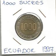 B2 Ecuador 1000 Sucres 1997. - Ecuador