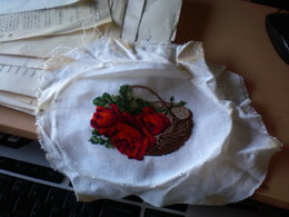 Gobelin Tapestry Flowers - Tapijten