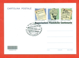 INTERI POSTALI-  -FDC  ANNULLO MILANO - Entero Postal