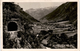 Tunnelgalerie Ob Der Klausenstrasse Mit Linthal (1045) * 30. 1. 1951 - Linthal