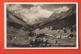 MY-11 Loèche-les-Bains Leukerbad Et Le Glacier De Dala. Soc. Graphique 2150. Circulé 1921 - Loèche