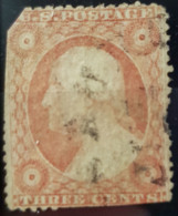 USA - Canceled - Sc# 26 - 3c - Used Stamps