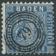 1862, 6 Kr. Preußischblau, Nummernstempel 79, Pracht, Mi. 100.- -> Automatically Generated Translation: 1862, 6 Kr. Prus - Otros & Sin Clasificación