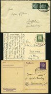 BAHNPOST Ocholt-Friesoyte (Zug 310,1128 Und ?), 1935-1944, 3 Belege Feinst - Altri & Non Classificati