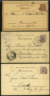 BAHNPOST 1874-1923, 10 Verschiedene, Teils Interessante Belege, Feinst/Pracht, Besichtigen! - Otros & Sin Clasificación