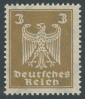 Dt. Reich 355Y **, 1924, 3 Pf. Reichsadler, Wz. Liegend, Postfrisch, Pracht, Mi. 400.- - Altri & Non Classificati