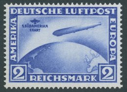 Dt. Reich 438Y **, 1930, 2 M. Südamerikafahrt, Wz. Liegend, Postfrisch, Pracht, Unsigniert, Fotoattest H.D. Schlegel: Di - Sonstige & Ohne Zuordnung