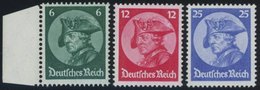 Dt. Reich 479-81 **, 1933, Friedrich Der Große, Postfrischer Prachtsatz, Mi. 320.- - Otros & Sin Clasificación