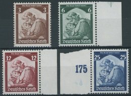 Dt. Reich 565-68 **, 1935, Saarabstimmung, Postfrischer Prachtsatz, Mi. 120.- - Andere & Zonder Classificatie