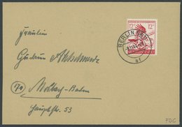 Dt. Reich 906 BRIEF, 1944, 12 Pf. Feldherrnhalle Auf FDC, Pracht, Mi. 90.- - Sonstige & Ohne Zuordnung