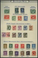 SAMMLUNGEN O,BrfStk,Brief , Interessante Saubere Alte Sammlung Dt. Reich Von 1923-45 Mit Noch Vielen Guten Mittleren Wer - Used Stamps