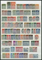 LOTS O, 1924-43, Gestempelte Partie Verschiedener Werte, Feinst/Pracht, Mi. 1450.- - Usados