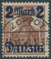 1920, 2 M. Auf 35 Pf., Lilagrauer Netzunterdruck, Spitzen Nach Unten, Pracht, Gepr. Gruber, Mi. 60.- -> Automatically Ge - Other & Unclassified