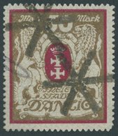 1922, 50 M. Lilarot/gold, Wz. 2X, Zeitgerechte Entwertung, Pracht, Gepr. Dr. Oechsner Und Infla, Mi. 300.- -> Automatica - Other & Unclassified