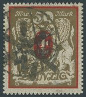 1922, 50 M. Rot/gold, Wz. 2Y, Zeitgerechte Entwertung, Pracht, Gepr. Kniep Und Infla, Mi. 300.- -> Automatically Generat - Sonstige & Ohne Zuordnung