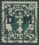 1922, 5 M. Schwärzlichopalgrün, Wz. Liegend, Pracht, Gepr. Soecknick Und Infla, Mi. 320.- -> Automatically Generated Tra - Other & Unclassified