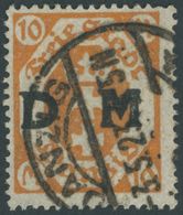 1922, 10 M. Rötlichgorange, Wz. 3X, Pracht, Gepr. Soecknick Und Infla, Mi. 350.- -> Automatically Generated Translation: - Other & Unclassified