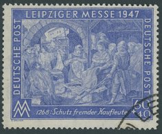 1947, 60 Pf. Leipziger Messe, Gezähnt K 13 1/4:13, Wz. 7Z, Pracht, Gepr. Schlegel, Mi. 300.- -> Automatically Generated  - Andere & Zonder Classificatie