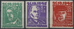 MECKLENBURG-VORPOMMERN 20-22a **, 1945, Faschismus, Prachtsatz, Mi. 100.- - Otros & Sin Clasificación