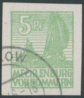 1946, 5 Pf. Mittelgrün, Kreidepapier, Pracht, Gepr. Kramp, Mi. 800.- -> Automatically Generated Translation: 1946, 5 Pf. - Autres & Non Classés