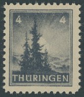 1945, 3 Pf. Orangebraun, Spargummierung, Dünnes Papier, Postfrisch, Pracht, Gepr. Ströh, Mi. 200.- -> Automatically Gene - Sonstige & Ohne Zuordnung