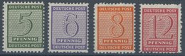 1945, Mügeln, Gezähnt L 11 1/2, Wz. 1X, Postfrisch, Prachtsatz, Gepr. Ströh/Dr. Jasch, Mi. 320.- -> Automatically Genera - Autres & Non Classés