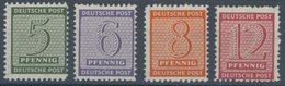 1945, Mügeln, Gezähnt L 11 1/2, Wz. 1X, Postfrisch, Prachtsatz, Gepr. Ströh/Dr. Jasch, Mi. 320.- -> Automatically Genera - Otros & Sin Clasificación