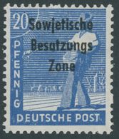 1948, 20 Pf. Graukobalt, Postfrisch, Pracht, Kurzbefund Paul, Mi. 400.- -> Automatically Generated Translation: 1948, 20 - Andere & Zonder Classificatie