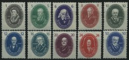 DDR 261-70 **, 1950, 250-Jahr-Feier, Prachtsatz, Mi. 140.- - Used Stamps