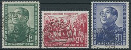 DDR 286-88 O, 1951, Chinesen, Prachtsatz - Used Stamps
