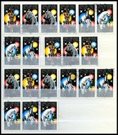 DDR 2364-67 O, 1978, Zirkus, Alle 16 Zusammendrucke Komplett (W Zd 394-401 Und S Zd 160-167), Pracht, Mi. 210.- - Used Stamps