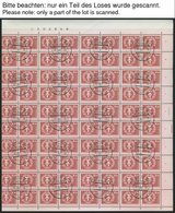 DDR A.2483-2650 O, 1980/1, Aufbau In Der DDR, Komplette Garnitur In Bogen, Pracht, Mi. Ca. 1500.- (ohne Druckereidatum E - Used Stamps