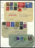 AMERIK. U. BRITISCHE ZONE Brief , 21/2.6.1948, Partie Von 37 Meist Verschiedenen Zehnfachfrankaturen, Dabei Auch Mischfr - Other & Unclassified