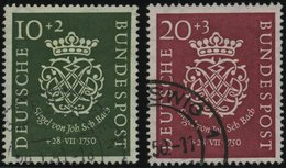 BUNDESREPUBLIK 121/2 O, 1950, Bach, Pracht, Mi. 100.- - Used Stamps