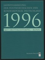 JAHRESSAMMLUNGEN Js 4 BrfStk, 1996, Jahressammlung, Pracht, Mi. 130.- - Andere & Zonder Classificatie