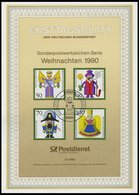 ERSTTAGSBLÄTTER 1444-87 BrfStk, 1990, Kompletter Jahrgang, ETB 1 - 31/90, Pracht - Andere & Zonder Classificatie