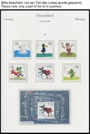 SAMMLUNGEN **, Fast Komplette Postfrische Sammlung Bundesrepublik Von 1993-2000 (Text Bis 2002), 1993-97 Doppelt Im KA-B - Used Stamps