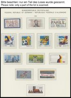 SAMMLUNGEN **, Fast Komplette Postfrische Sammlung Bundesrepublik Von 1991-95 Auf Schaubekseiten, Meist Prachterhaltung - Used Stamps