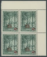 BELGIEN 325 VB **, 1932, 2.50 Fr. Auf 2.45 Fr. Eilmarke Aus Der Oberen Rechten Bogenecke, Postfrisch, Pracht, Mi. 260.- - Other & Unclassified