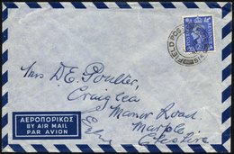 BRITISCHE MILITÄRPOST 225 BRIEF, 1951, 21/2 P. König Georg V Mit K2 FIELD POST OFFICE/514 Auf Feldpostbrief Aus Griechen - Usati