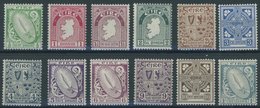 IRLAND 40-51A *, 1922, Nationale Symbole, Wz. 1, Falzrest, Prachtsatz - Sonstige & Ohne Zuordnung