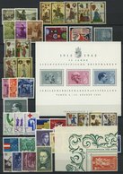 SAMMLUNGEN **, Komplette Postfrische Sammlung Liechtenstein Von 1961-70, Prachterhaltung - Verzamelingen