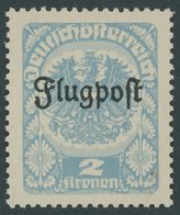 ÖSTERREICH 1918-1938 III **, 1922, 2 Kr. Grünlichblau, Postfrisch, Pracht, Mi. 80.- - Sonstige & Ohne Zuordnung