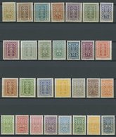 ÖSTERREICH 1918-1938 360-97 **, 1922, Freimarken, Postfrischer Prachtsatz (38 Werte), Mi. 270.- - Otros & Sin Clasificación