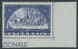 ÖSTERREICH 1918-1938 556C **, 1933, 50 G. WIPA, Gezähnt Ks 12, Postfrisch, Pracht, Mi. 800.- - Sonstige & Ohne Zuordnung