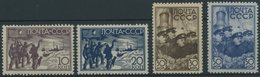 SOWJETUNION 614-17 **, 1938, Bergung Der Expeditionsmannschaft, Postfrischer Prachtsatz, Mi. 70.- - Sonstige & Ohne Zuordnung