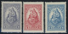 UNGARN 427-29 *, 1926, Patrona Hungariae, Falzrest, Prachtsatz - Otros & Sin Clasificación